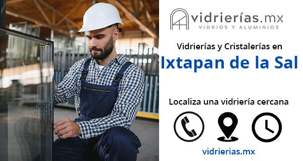 Vidrierias y Cristalerias en Ixtapan de la Sal