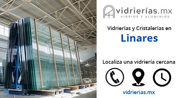 Vidrierias y Cristalerias en Linares